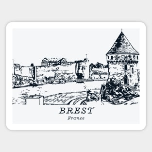 Brest - France Sticker